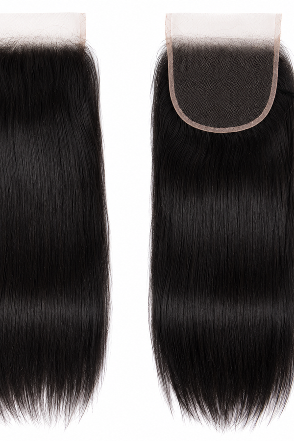 Raw Indian Straight Closure